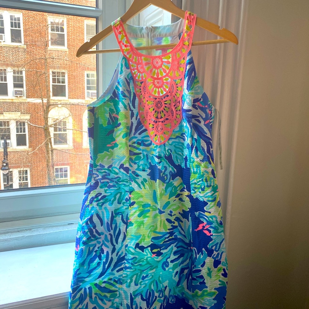 Lilly Pulitzer Pearl Shift Wade & Sea - size 4 NWT